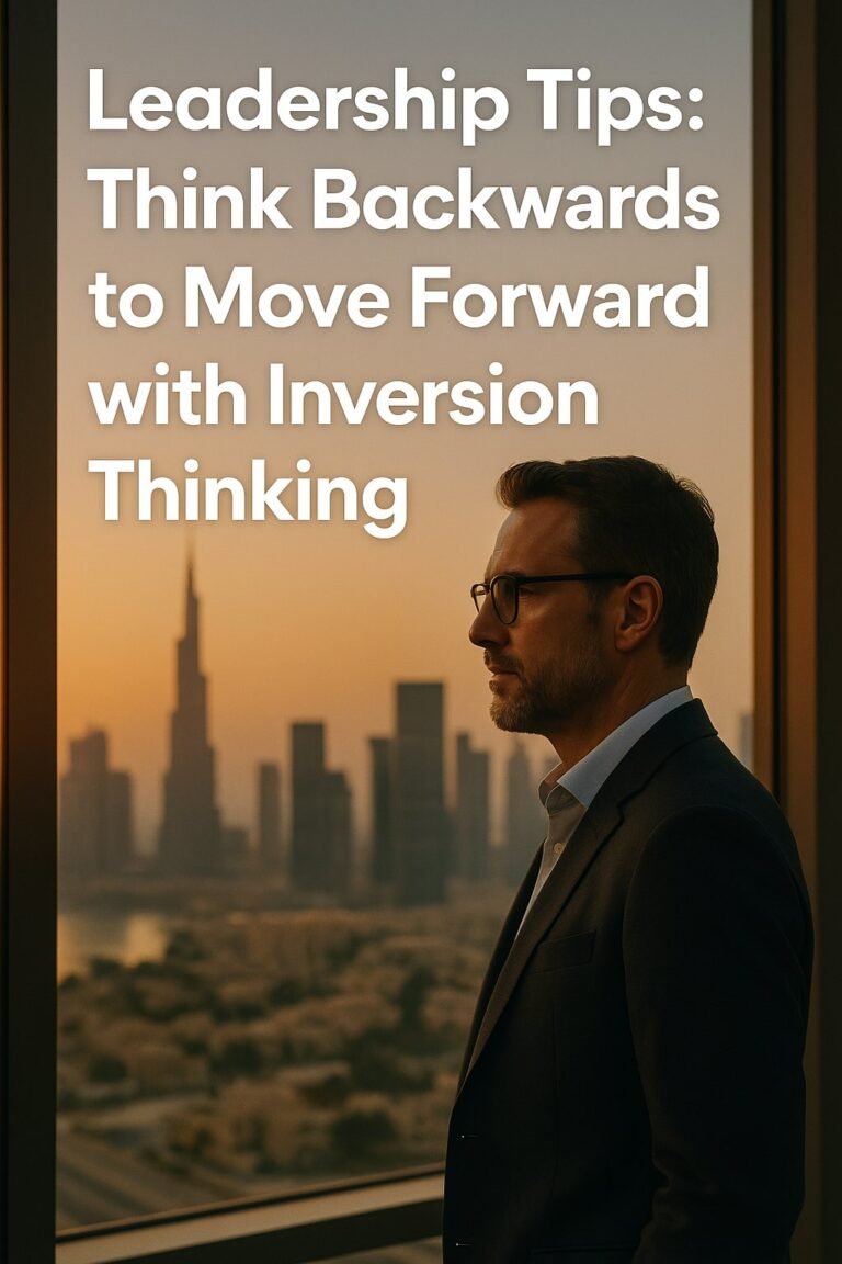 inversion thinking leadership tips