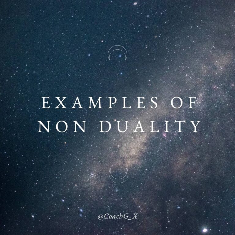 non duality examples