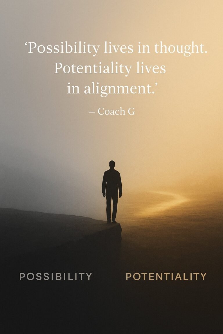 possibility vs potentiality
