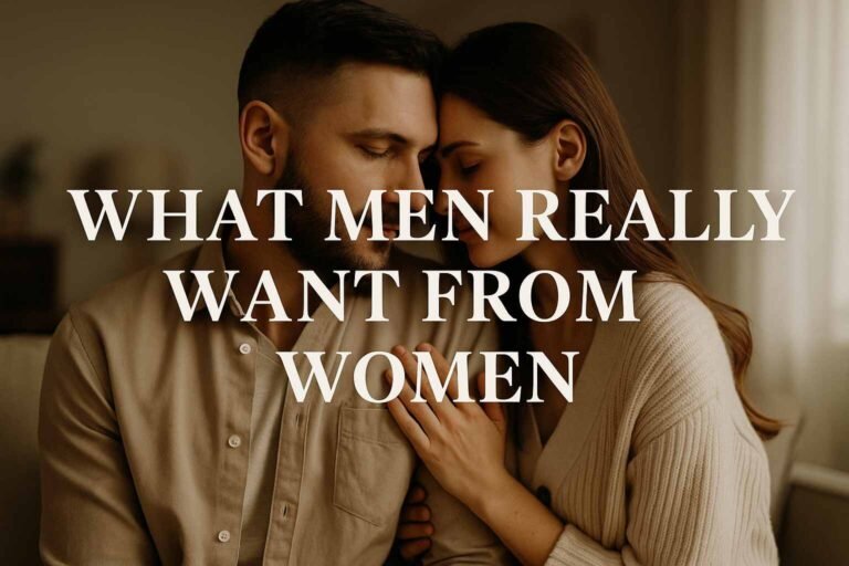 a couple in love representing what men really want from women