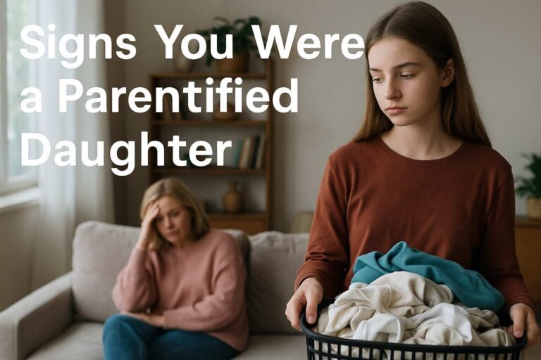 a depressed mother and a helping daughter representing the parentified daughter phenomena