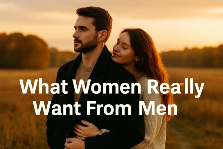 a couple in love representing what women really want from men