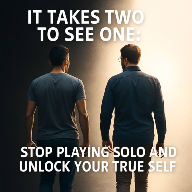 it takes two to see one