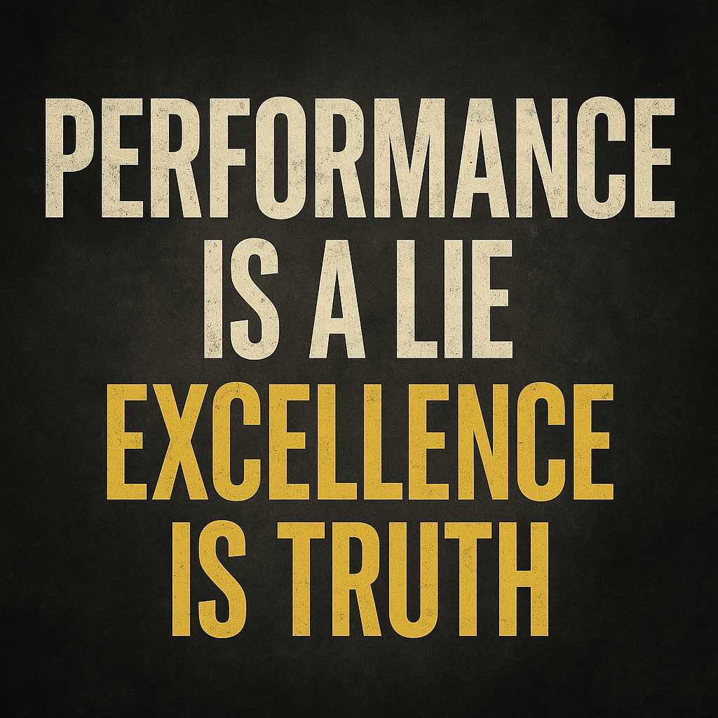 performance vs excellence