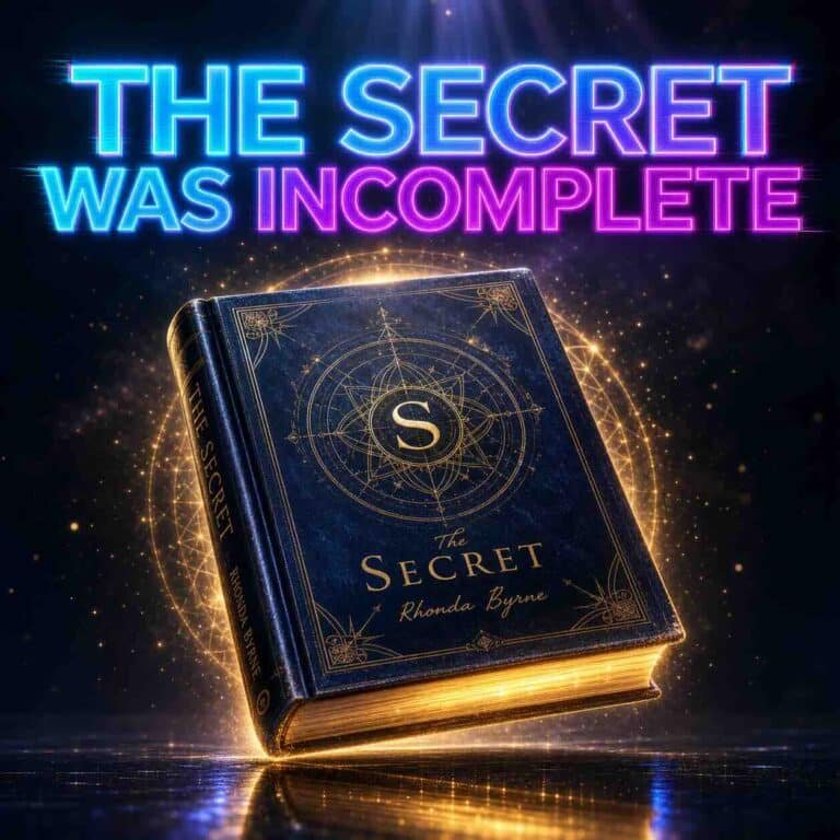 The Secret by Rhonda Byrne and what it is missing